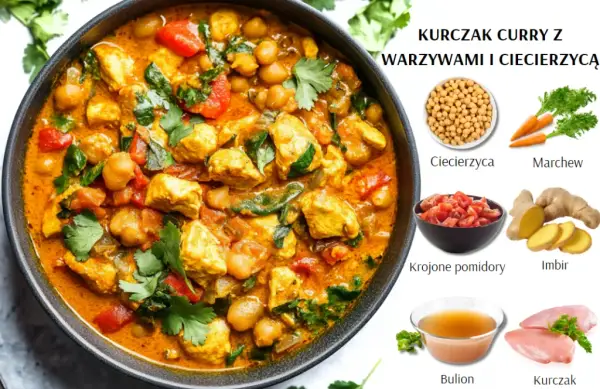 Jakie warzywa do kurczaka curry, by wzbogacić smak i wartości odżywcze